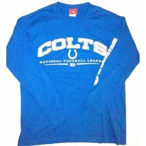 Indianapolis Colts Men’s Long Sleeve Shirt NFL Licensed Medium